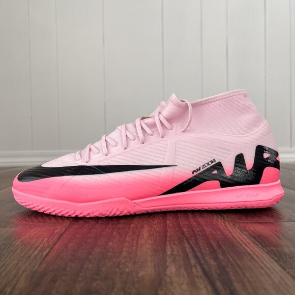Nike Zoom Superfly 9 Academy IC Indoor Soccer Shoes DJ5627-601 Mens Size 12 Pink - Picture 2 of 16